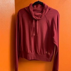 Victoria Secret Sport Crop Cowl Neck Hoodie